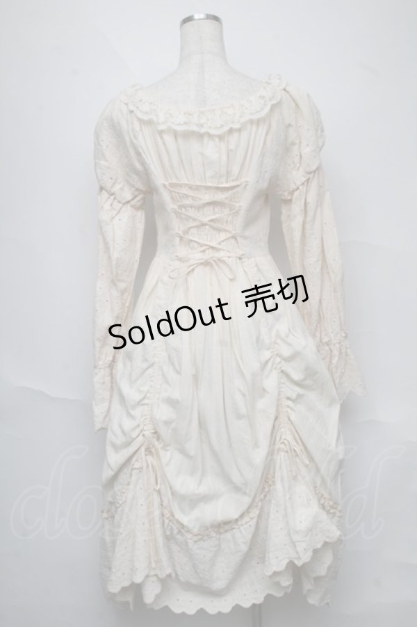 画像2: LACEMADE / エルピスドレス S オフ S-25-06-20-035-LO-OP-AS-ZS (2)