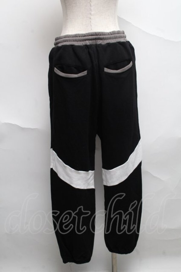 画像2: REFLEM / マルチ切替スウェットパンツ  黒 S-25-06-21-051-PU-PA-AS-ZT481 (2)