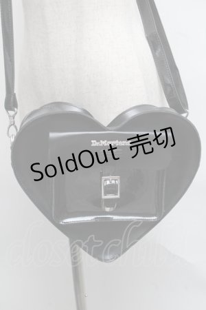 画像: Dr.Martens （Getta Grip） / レザーハートショルダーバッグ  黒 S-25-06-21-010-PU-BG-AS-ZS