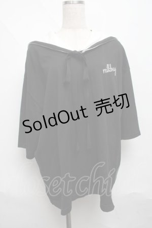 画像: MILKBOY / セーラーTEE  黒ｘ白 S-25-06-21-028-MB-TO-AS-ZS