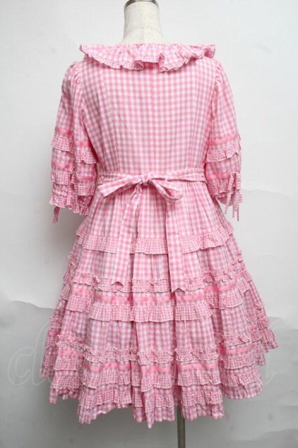 画像2: Angelic Pretty / Little Houseワンピース  ピンク S-25-06-21-039-AP-OP-HR-ZS (2)