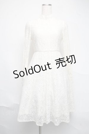 画像: An MILLE / レース切替ワンピース  ベージュ S-25-06-22-050-EL-OP-AS-ZT491