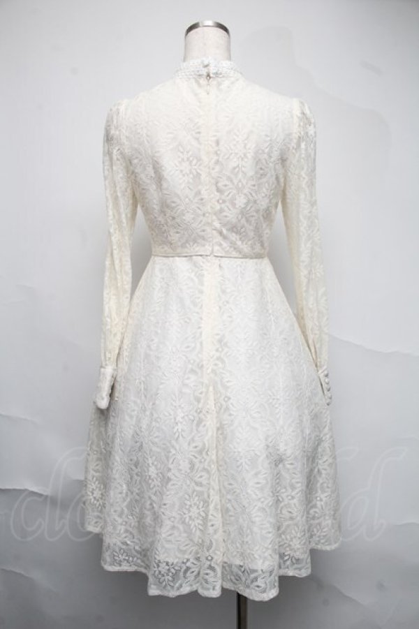 画像2: An MILLE / レース切替ワンピース  ベージュ S-25-06-22-050-EL-OP-AS-ZT491 (2)