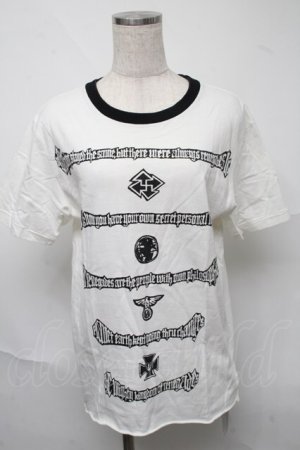 画像: MILKBOY / プリントTシャツ  白 S-25-06-22-013-MB-TS-AS-ZS