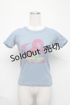 画像: HYSTERIC GLAMOUR / ガールプリントカットソー   S-25-06-22-024-PU-BL-AS-ZS