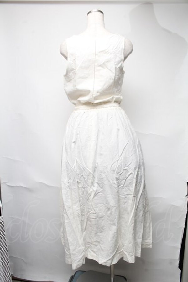 画像2: PINK HOUSE / ノースリーブティアードワンピース  オフ S-25-06-22-033-LO-OP-AS-ZT481 (2)