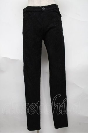 画像: MiDiom / Thorn JQ Skinny Pants M クロ S-25-06-23-059-PU-PA-SZ-ZS