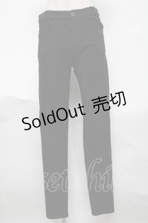画像: MiDiom / Thorn JQ Skinny Pants M クロ S-25-06-23-059-PU-PA-SZ-ZT482