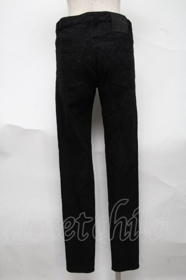 画像2: MiDiom / Thorn JQ Skinny Pants M クロ S-25-06-23-059-PU-PA-SZ-ZS (2)