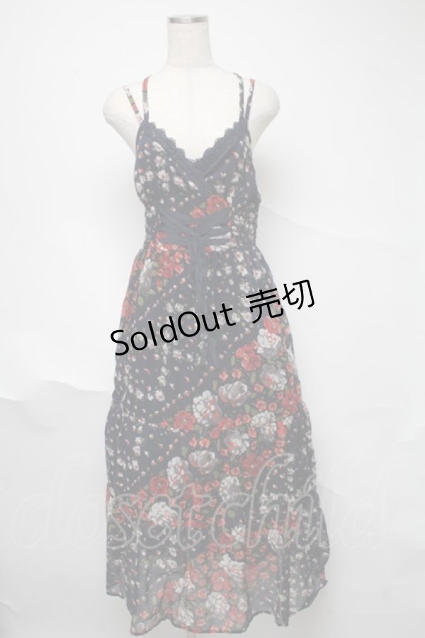 画像1: axes femme / ワンピース  紺 S-25-06-24-056-AX-TO-AS-ZI (1)
