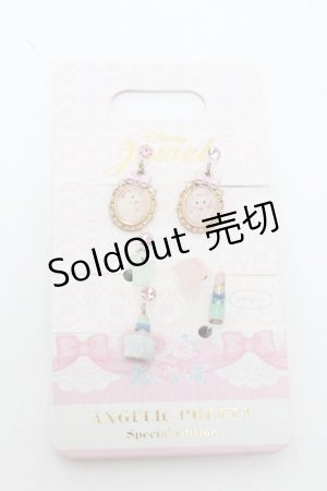 画像: Angelic Pretty / イヤリング Kiss me! Catマリー   S-25-06-25-007-AP-AC-HR-ZS