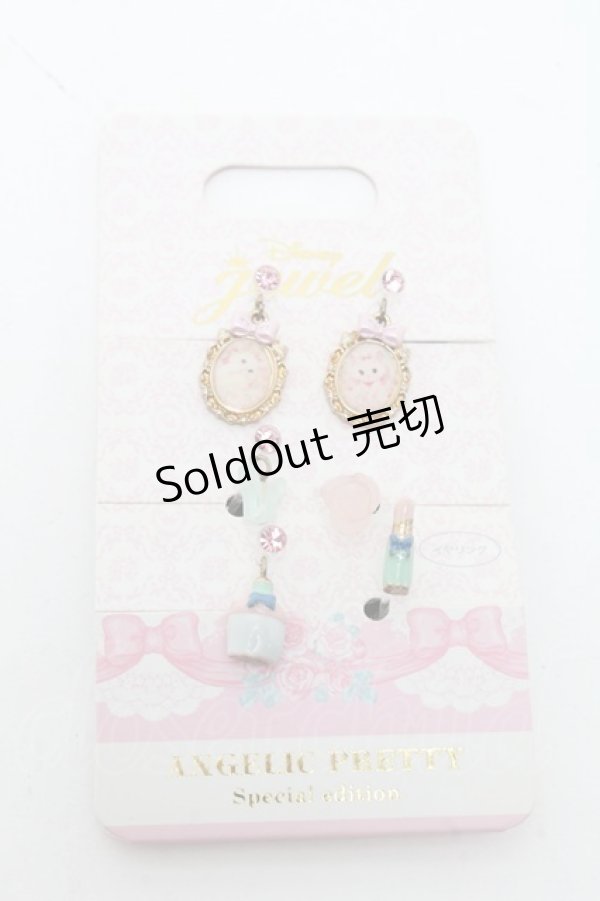 画像1: Angelic Pretty / イヤリング Kiss me! Catマリー   S-25-06-25-007-AP-AC-HR-ZS (1)
