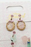 画像2: Angelic Pretty / イヤリング Kiss me! Catマリー   S-25-06-25-007-AP-AC-HR-ZS (2)