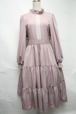 画像1: m petit by misako / レースデザインワンピース  ピンク S-25-06-25-055-LO-SK-AS-ZS (1)