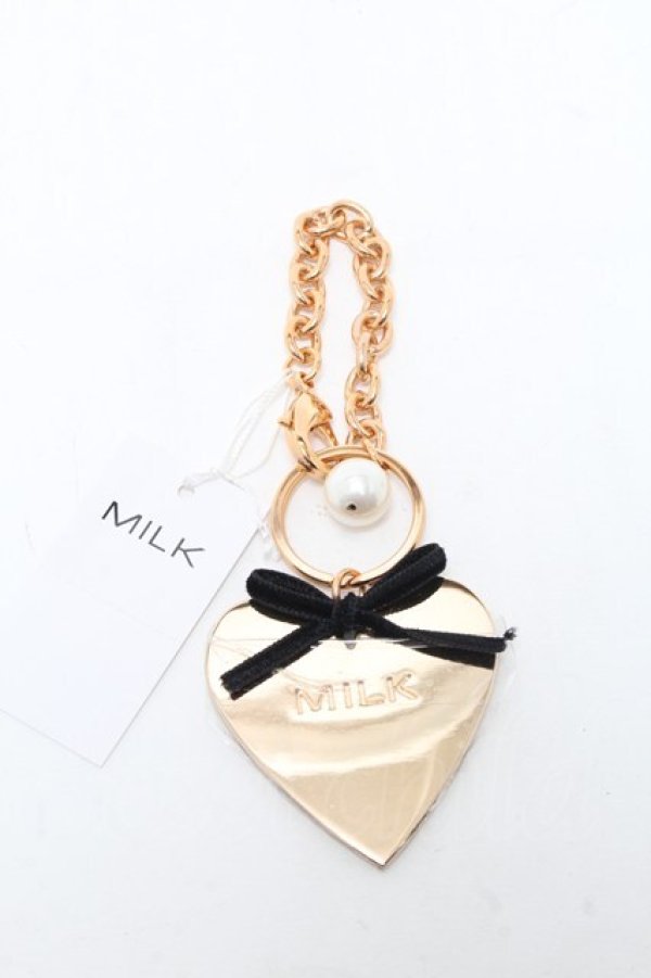 画像1: MILK / ハートチャームリング   S-25-06-25-012-ML-AC-ET-ZS (1)
