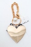 画像2: MILK / ハートチャームリング   S-25-06-25-012-ML-AC-ET-ZS (2)