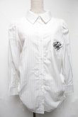 画像1: An MILLE / クシュットリボンシャツ  白 S-25-06-25-019-EL-TS-AS-ZS (1)