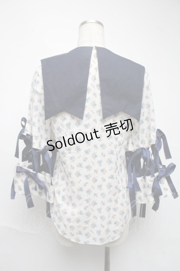 画像2: MEMUSE / sailor collar tops F 紺 S-25-06-25-025-LO-TO-SZ-ZS (2)