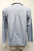 画像2: MILK / M刺繍ブラウス  サックス S-25-06-25-030-ML-BL-AS-ZT018 (2)