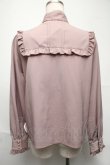 画像2: Amavel / Classical Dollボウタイリボンブラウス F モカ S-25-06-25-031-CA-BL-SZ-ZT018 (2)