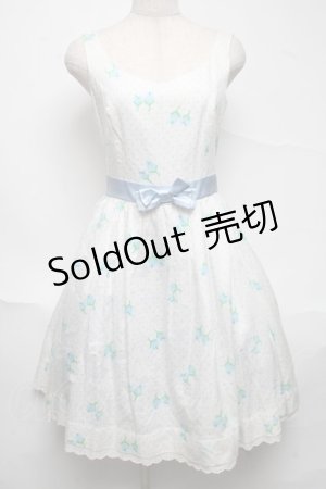 画像: Barbie / ローズドットワンピース  オフ S-25-06-26-044-LO-OP-AS-ZS