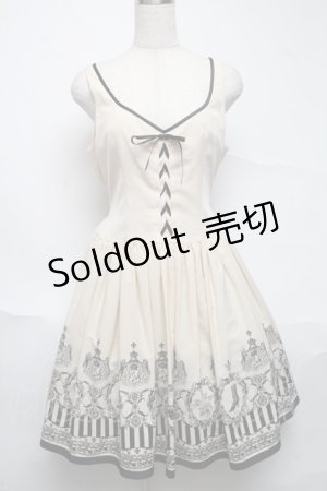 画像: EXCENTRIQUE / ビクトリアンプリント・ワンピース  エクリュ S-25-06-26-045-EL-OP-HR-ZS