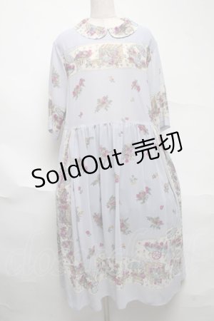 画像: Jane Marple Dans Le Salon / Flower festival day ドレス  サックス S-25-06-26-049-JM-OP-HR-ZS