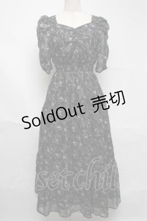 画像: An MILLE / 花柄ワンピース   S-25-06-26-055-EL-OP-AS-ZS