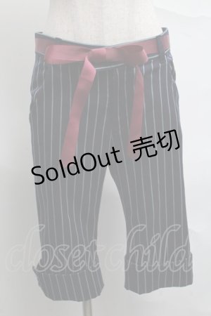 画像: Jane Marple / レジメンパンツ  紺 S-25-06-26-064-JM-PA-AS-ZS