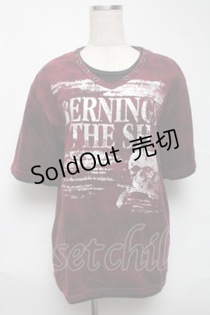 画像: PUNK / トップス  赤 S-25-06-26-034-PU-TO-AS-ZS