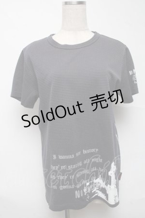 画像: no future / プリントカットソー  グレー S-25-06-26-035-PU-TO-AS-ZS