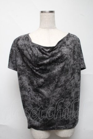 画像: PUNK / ドレープトップス  グレー S-25-06-26-036-PU-TO-AS-ZS