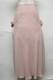 画像2: INGEBORG / サイドリボンシフォンスカート L ピンク S-25-06-27-046-LO-SK-SA-ZT077 (2)