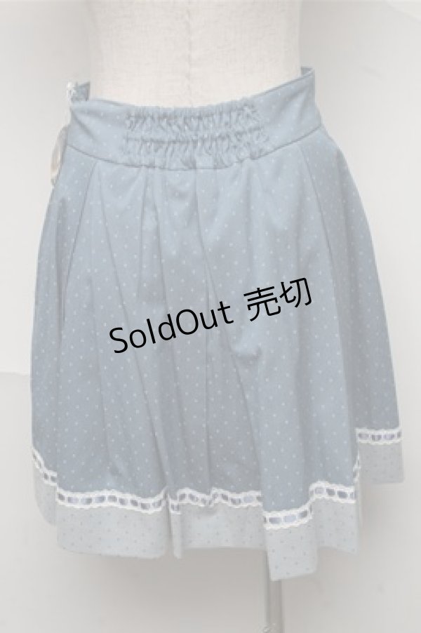 画像2: Secret Honey / ドット柄はしごレーススカート 2 ブリーチ S-25-06-27-049-CA-SK-SZ-ZT020 (2)