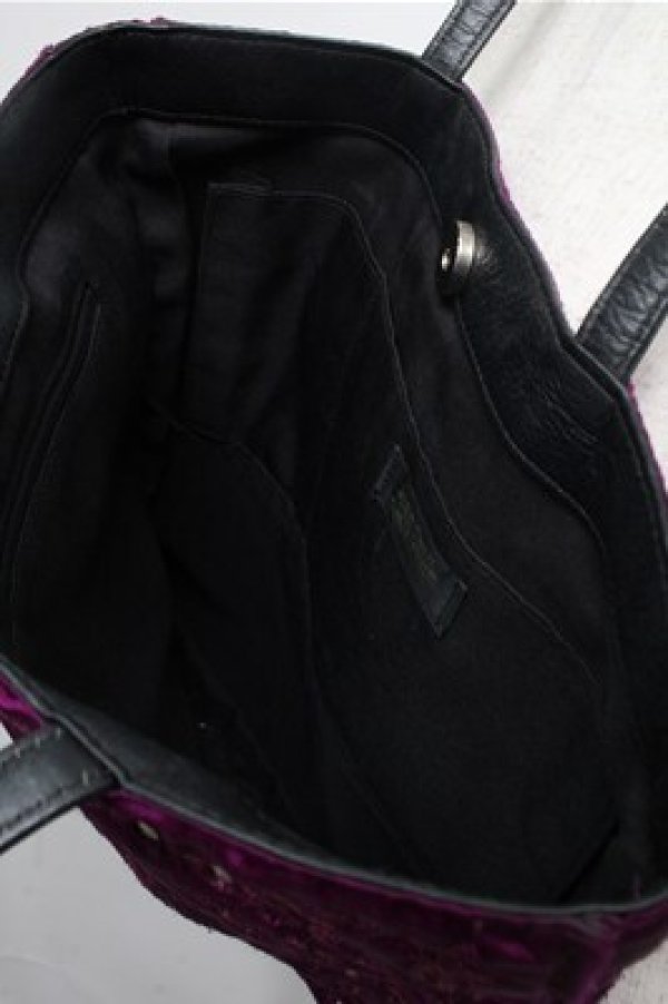 画像4: Jean Paul GAULTIER / ミラーデザインハンドバッグ  パープル S-25-06-27-006-GO-BG-AS-ZS (4)