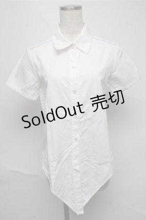 画像: MILK / 半袖ブラウス  白 S-25-06-27-010-ML-BL-AS-ZS