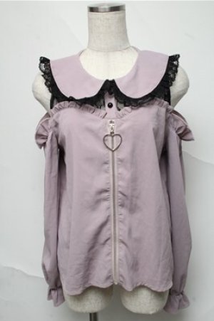 画像: MA*RS / オフショルトップス  ピンク S-25-06-27-034-EL-TO-HR-ZS
