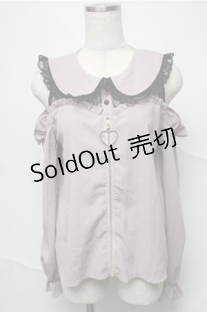 画像: MA*RS / オフショルトップス  ピンク S-25-06-27-034-EL-TO-HR-ZS