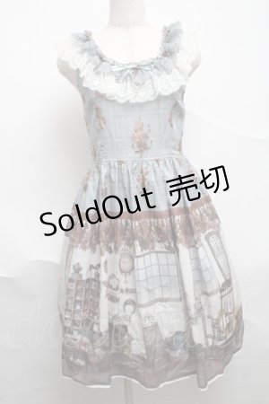 画像: ALICE and the PIRATES / Le petit fleuriste〜永遠の花束とあなたを待つ時間〜ジャンパースカートI  グレイッシュグリーン S-25-07-01-051-PA-OP-HR-ZS