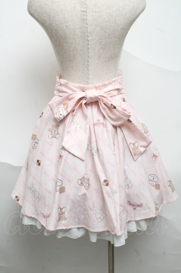 画像2: Amavel / FLUFFY YUMMY SOUVENIR スカート  ピンク S-25-07-01-057-CA-SK-AS-ZS (2)