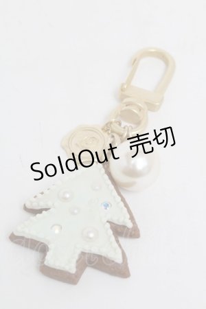 画像: Q-pot. / スノーツリーシュガークッキーバッグチャーム  ミント S-25-07-03-006-QP-AC-AS-ZS