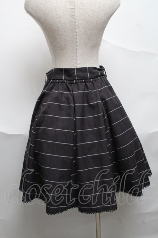 画像2: axes femme / ベルト付きスカート  グレー S-25-07-03-057-AX-SK-HR-ZS (2)
