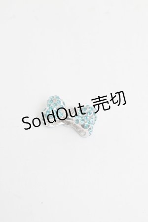 画像: Q-pot. / チャーム  シルバーｘブルー S-25-07-03-009-QP-ZA-AS-ZS