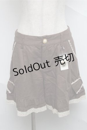 画像: axes femme / キュロット  ブラウン S-25-07-03-1047-AX-PA-HR-ZS