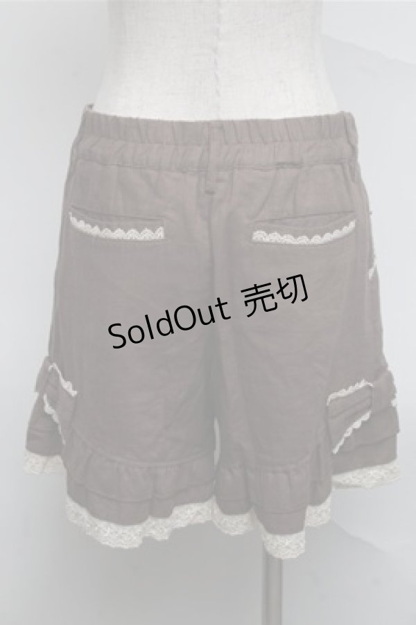 画像2: axes femme / キュロット  ブラウン S-25-07-03-1047-AX-PA-HR-ZS (2)
