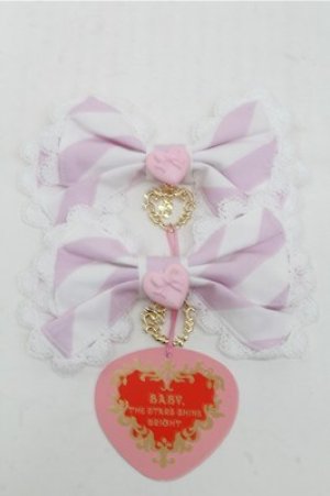 画像: BABY,THE STARS SHINE BRIGHT / Patissiere Bonbon Ribbonクリップ  ピンク S-25-07-03-1006-BA-AC-AS-ZS