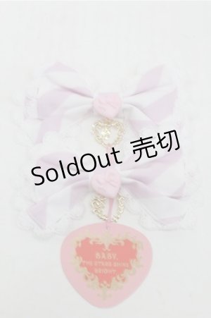画像: BABY,THE STARS SHINE BRIGHT / Patissiere Bonbon Ribbonクリップ  ピンク S-25-07-03-1006-BA-AC-AS-ZS