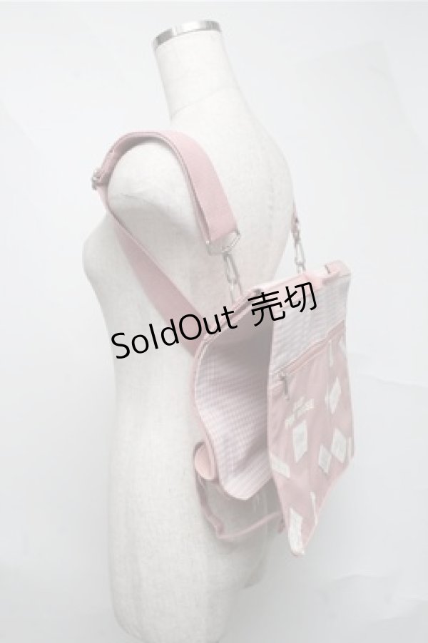 画像3: BABY PINK HOUSE / ロゴリュック  ピンク S-25-07-03-1012-LO-ZA-HR-ZS (3)