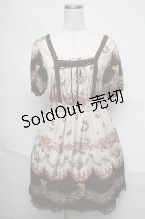 画像: axes femme / ワンピース  オフｘブラウン S-25-07-03-1022-AX-TO-HR-ZI