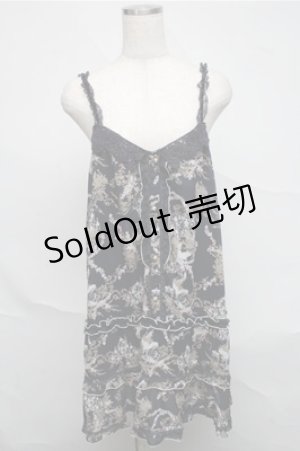 画像: axes femme / ワンピース  紺 S-25-07-03-1043-AX-TO-HR-ZS